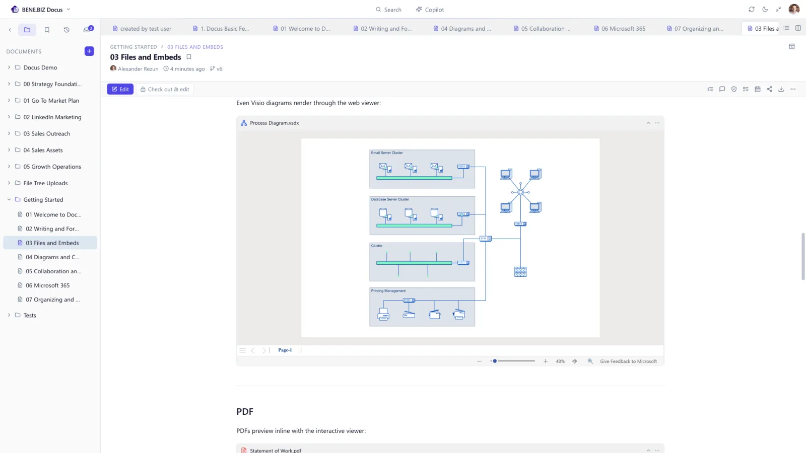 A Visio diagram rendered inline in Docus